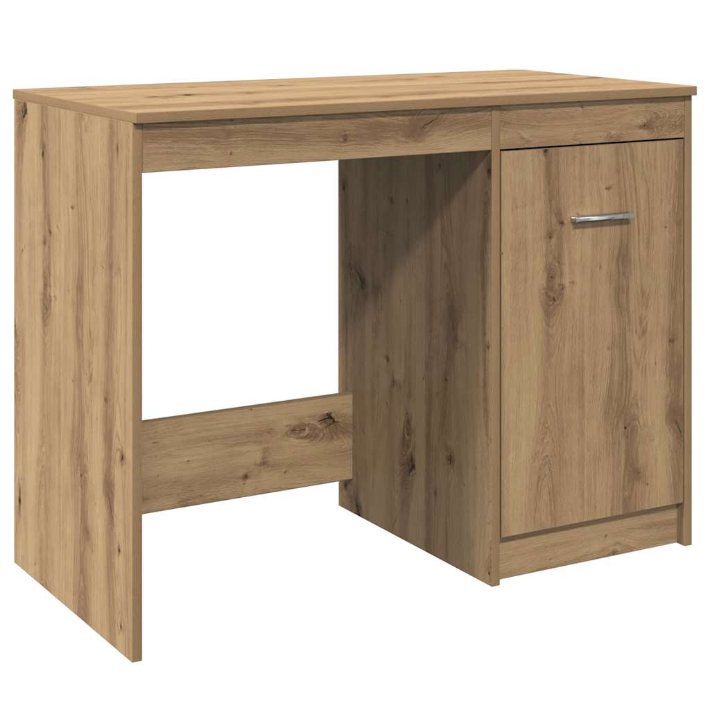 vidaXL Psací stůl dub artisan 100 x 50 x 76 cm kompozitní dřevo