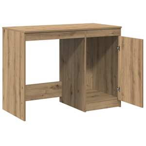 Psací stůl dub artisan 100 x 50 x 76 cm kompozitní dřevo - obrázek 5