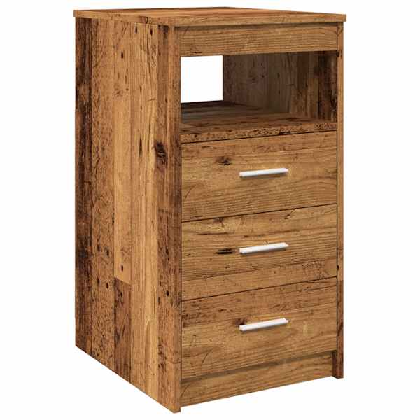 vidaXL Sahtlikapp Vana puit 40x50x76 cm Engineered Wood
