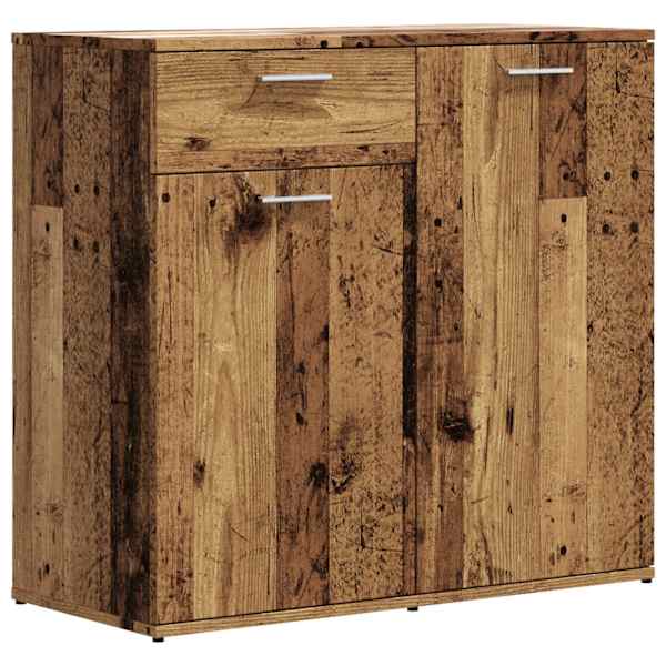 vidaXL puhvetkapp Vana puit 80x36x75 cm Tehniline puit