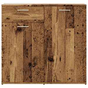 Příborník old wood 80 x 36 x 75 cm kompozitní dřevo - obrázek 4