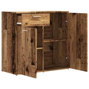 Příborník old wood 80 x 36 x 75 cm kompozitní dřevo - obrázek 5
