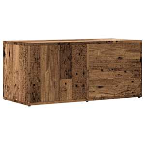 vidaXL telerikapp Old Wood 80x34x35,5 cm Engineered Wood