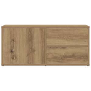 TV skříňka dub artisan 80x34x35,5 cm kompozitní dřevo - obrázek 5