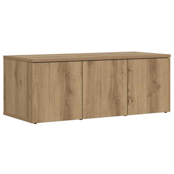 vidaXL telerikapp Artisan Oak 80x34x30 cm Engineered Wood
