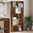 Libreria Rovere Artigianale 100x33x155,5cm in Legno Multistrato