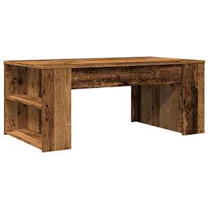 Konferenční stolek old wood 102 x 55 x 42 cm kompozitní dřevo - obrázek 2