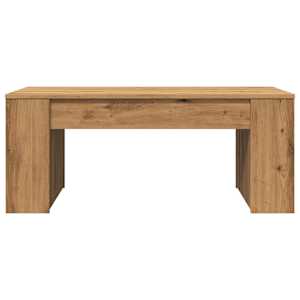 Konferenční stolek dub artisan 102x55x42 cm kompozitní dřevo - obrázek 4
