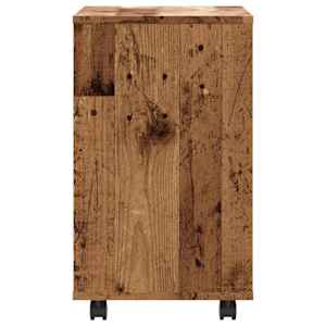 Odkládací stolek old wood 70 x 35 x 55 cm kompozitní dřevo - obrázek 5