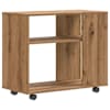 vidaXL k&uuml;lglaud Artisan tamm 70x35x60,5 cm Engineered Wood