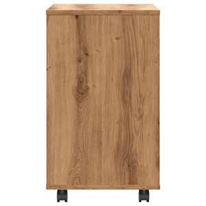 Odkládací stolek dub artisan 70x35x55 cm kompozitní dřevo - obrázek 5