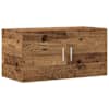 vidaXL Seinakapp Vana puit 80x39x40 cm Engineered Wood