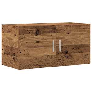 Nástěnná skříňka old wood 80 x 39 x 40 cm kompozitní dřevo - obrázek 2