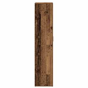 Botník old wood 80 x 39 x 178 cm kompozitní dřevo - obrázek 6