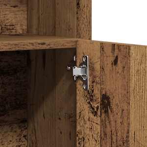 Koupelnová skříňka old wood 32 x 25,5 x 190 cm kompozitní dřevo - obrázek 9