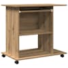 vidaXL Arvutilaud Artisan Oak 80x50x75 cm Engineered Wood