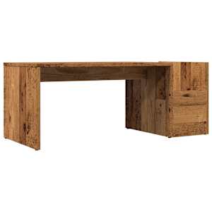 Konferenční stolek old wood 90 x 45 x 35 cm kompozitní dřevo - obrázek 2