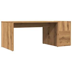 Konferenční stolek dub artisan 90 x 45 x 35 cm kompozitní dřevo - obrázek 2