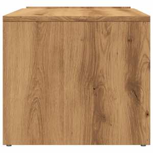 Konferenční stolek dub artisan 90 x 45 x 35 cm kompozitní dřevo - obrázek 5