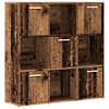 vidaXL raamaturiiul Vana puit 90x28x90 cm Engineered Wood