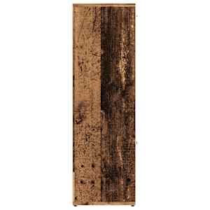 Knihovna old wood 90 x 28 x 90 cm kompozitní dřevo - obrázek 6