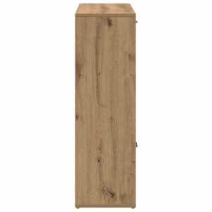 Knihovna dub artisan 90 x 28 x 90 cm kompozitní dřevo - obrázek 7