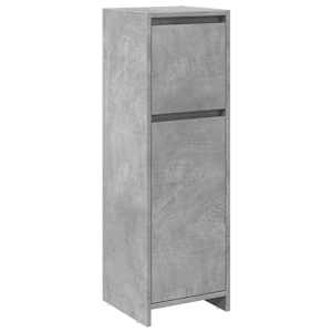 vidaXL vannitoakapp betoonhall 30 x 30 x 95 cm puitlaastplaat