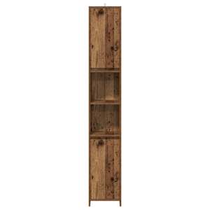 Koupelnová skříňka old wood 30 x 30 x 183,5 cm dřevotříska - obrázek 4
