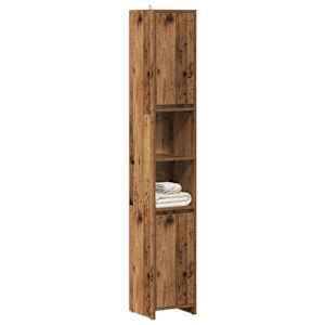 Koupelnová skříňka old wood 30 x 30 x 183,5 cm dřevotříska - obrázek 1