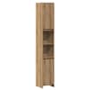 vidaXL vannitoakapp Artisan tamm 30x30x183,5 cm insenerpuit