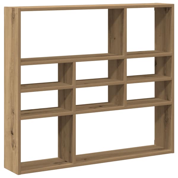 vidaXL seinariiul Artisan tamm 90x16x78 cm Engineered Wood