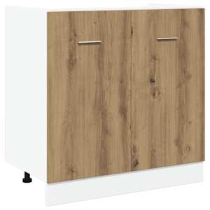Skříňka pod dřez „Lyon“ Artisan dub 80x46x81,5 cm, konstrukční dřevo - obrázek 2