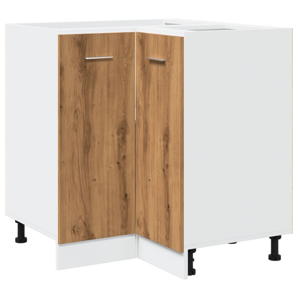 vidaXL Kuchyňská skříňka dub artisan 75,5 x 75,5 x 81,5 cm kompozit