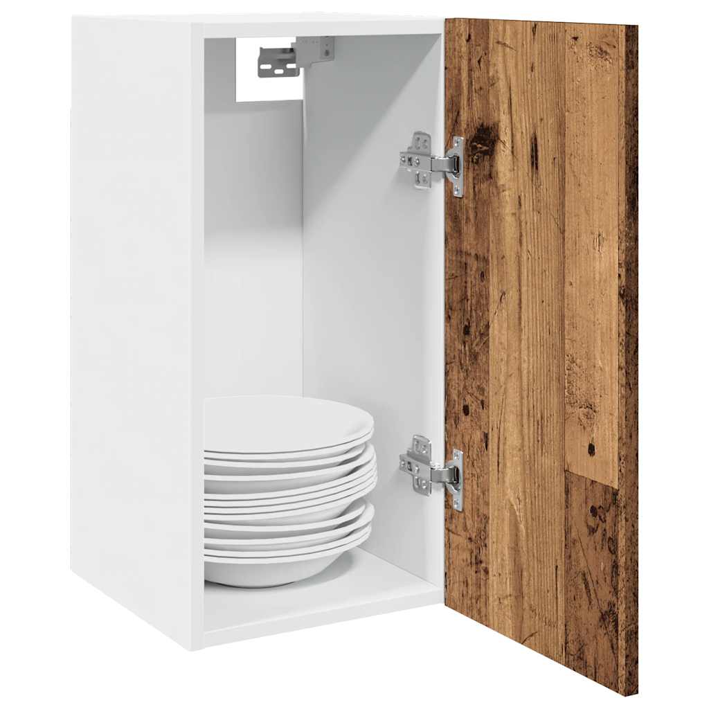 vidaXL Hängeschrank Altholz-Optik 30x31x60 cm Holzwerkstoff