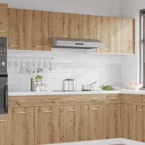 Viseča omarica “Lyon” artisan hrast 40x31x60 cm inženirski les