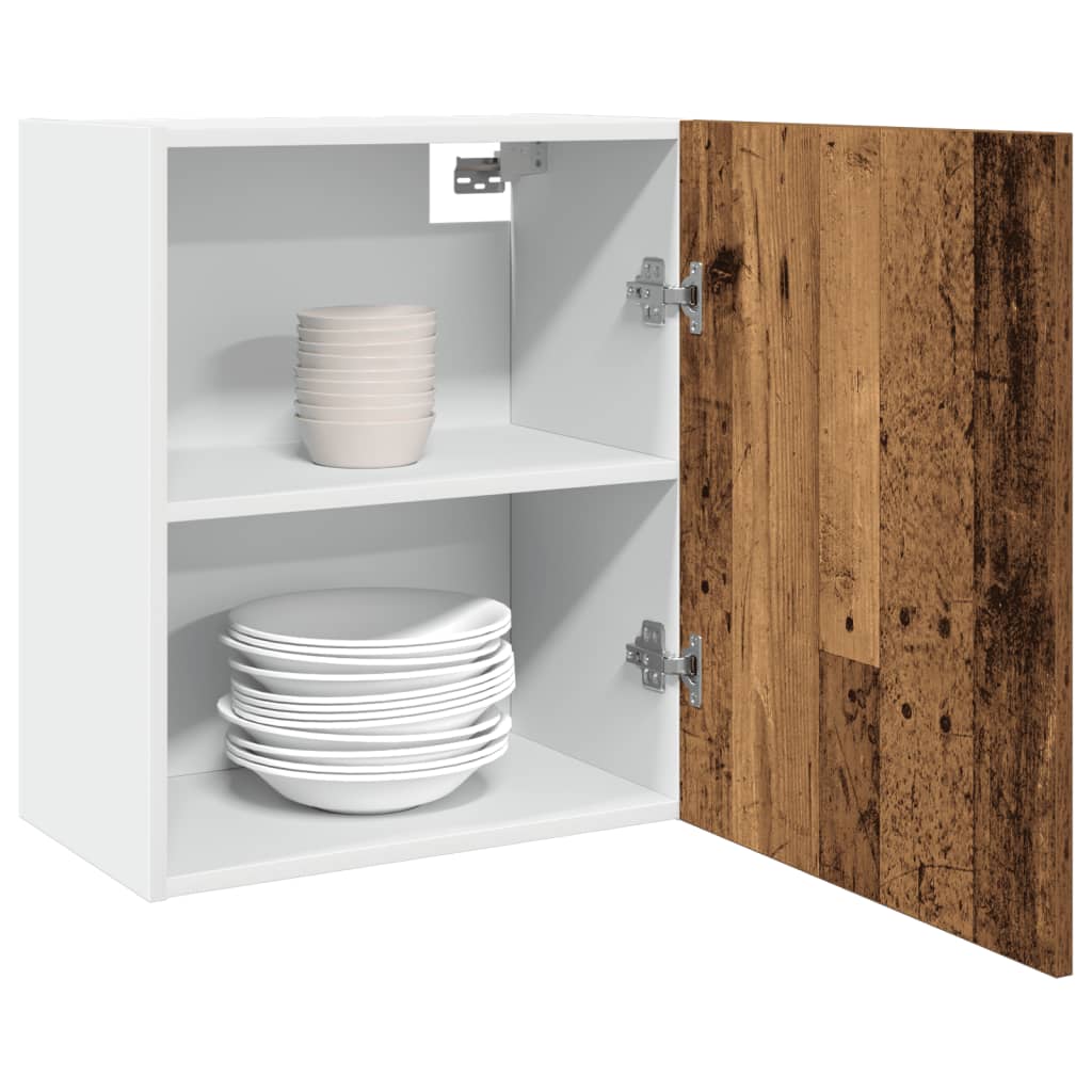 vidaXL Dulap suspendat “Lyon”, lemn vechi, 50x31x60 cm, lemn prelucrat