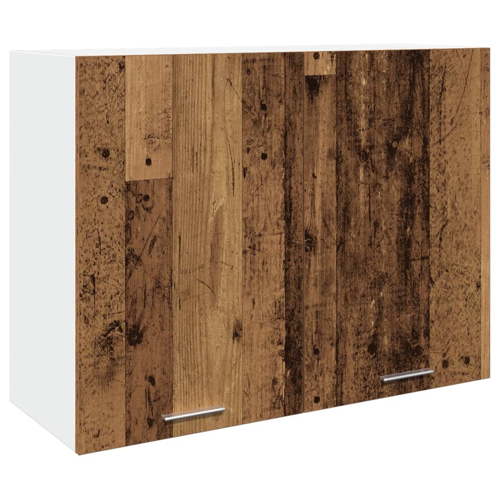 vidaXL Závěsná skříňka old wood 80 x 31 x 60 cm kompozitní dřevo