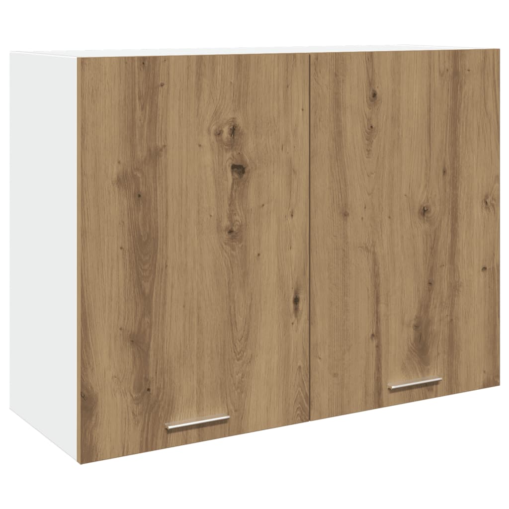vidaXL Závěsná skříňka dub artisan 80 x 31 x 60 cm kompozitní dřevo
