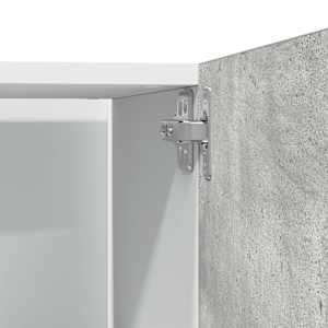 Chladicí skříňka "Lyon" betonově šedá 60 x 57 x 207 cm, dřevěné - obrázek 12