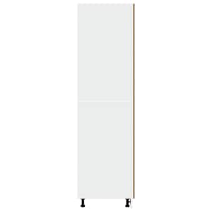 Lednička "Lyon" Artisan dub 60x57x207 cm, dřevěné - obrázek 7