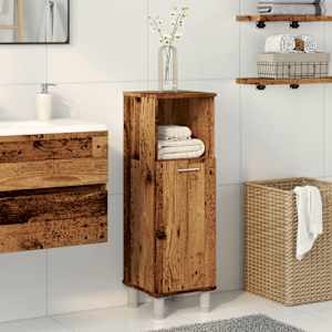 Koupelnová skříňka old wood 30 x 30 x 95 cm dřevotříska - obrázek 3
