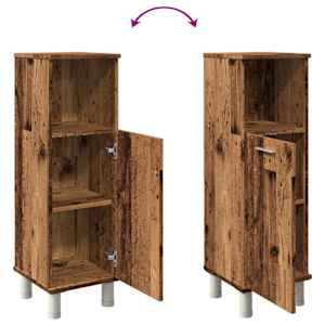 Koupelnová skříňka old wood 30 x 30 x 95 cm dřevotříska - obrázek 8
