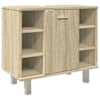 vidaXL vannitoakapp Sonoma tamm 60 x 32 x 53,5 cm tehispuit