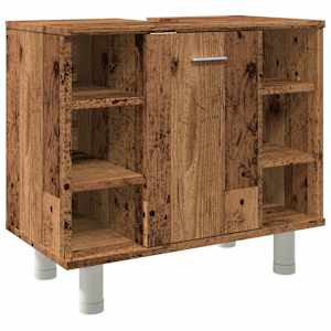 Koupelnová skříňka old wood 60 x 32 x 53,5 cm dřevotříska - obrázek 2