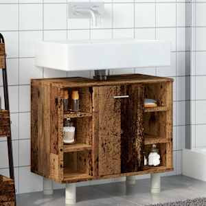 Koupelnová skříňka old wood 60 x 32 x 53,5 cm dřevotříska - obrázek 3