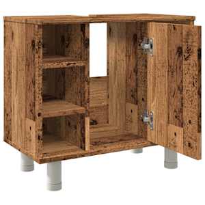 Koupelnová skříňka old wood 60 x 32 x 53,5 cm dřevotříska - obrázek 8