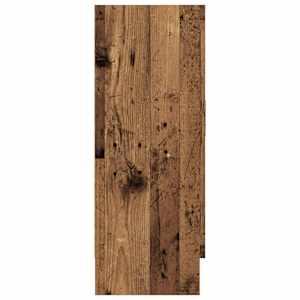 Knihovna old wood 82,5 x 30,5 x 80 cm kompozitní dřevo - obrázek 8
