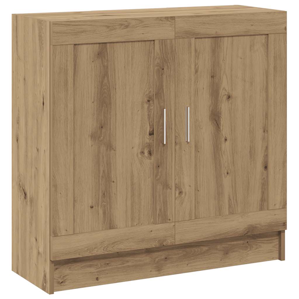 vidaXL Knihovna dub artisan 82,5 x 30,5 x 80 cm kompozitní dřevo