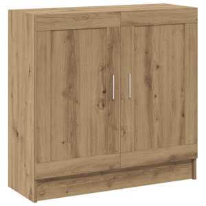Knihovna dub artisan 82,5 x 30,5 x 80 cm kompozitní dřevo - obrázek 2