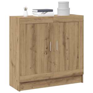 Knihovna dub artisan 82,5 x 30,5 x 80 cm kompozitní dřevo - obrázek 4